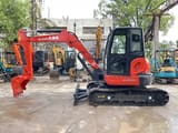 2024 Kubota KX155-5 mini excavator, side profile view