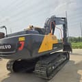 2022 Volvo EC210D crawler excavator, rear three-quarter view