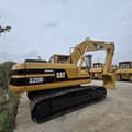 2005 Caterpillar 320BL crawler excavator, rear three-quarter view