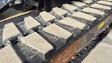 2021 Bobcat E35Z mini excavator rubber track detail