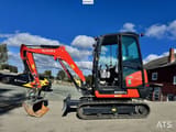 2022 Kubota KX027-4 mini excavator, side view