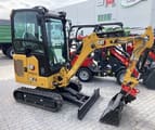 2023 Caterpillar 301.6 mini excavator, three-quarter view