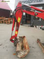 2011 Bobcat E14 mini excavator boom and bucket detail