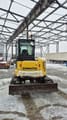 2020 Komatsu PC55MR-5 mini excavator, rear view