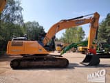 2016 CASE CX300D crawler excavator, side view