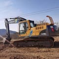 2023 Volvo EC210BLC crawler excavator, side view