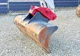 2017 Takeuchi TB2150R crawler excavator grading bucket detail