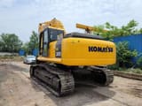 2018 Komatsu PC300-7 crawler excavator, rear three-quarter view