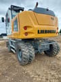 2023 Liebherr A914 Litronic wheel excavator rear three-quarter view