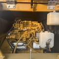 2023 Caterpillar 308E2 crawler excavator engine compartment view