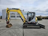 2015 Wacker Neuson 75Z3 crawler excavator, side profile view