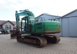 2008 JCB JS210 crawler excavator, rear three-quarter view