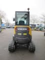 2019 Volvo ECR25D mini excavator, rear view