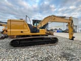 2020 Caterpillar 323-07 crawler excavator, side profile view