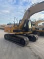 2024 Caterpillar 315D2 GC crawler excavator, rear three-quarter view