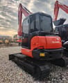 Kubota KX165 mini excavator, rear three-quarter view