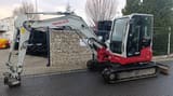 2014 Takeuchi TB260 mini excavator, side view