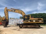 2018 Caterpillar 330BL crawler excavator, side profile view