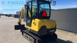 2018 Yanmar SV26 mini excavator, rear three-quarter view