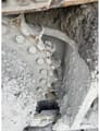 2014 Hitachi ZX670 crawler excavator track drive sprocket detail