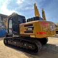 2020 Sany SY215C Pro crawler excavator, rear three-quarter view