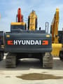 Hyundai R220LC-9S crawler excavator, rear view