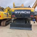 2024 Hyundai R210W-9T wheel excavator rear view