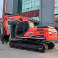 2018 Doosan DX225LC-9C crawler excavator, side view