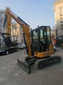 2025 XCMG XE35U mini excavator, front three-quarter view