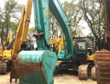 2017 Kobelco SK350LC-8 crawler excavator front view