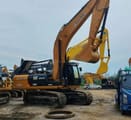 Caterpillar 330D crawler excavator, side view