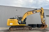 2012 Caterpillar 329E LN crawler excavator, side view