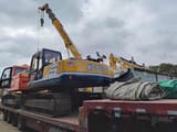 2018 Kobelco Mark III crawler crane, rear three-quarter view