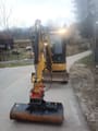 2021 Caterpillar 303E crawler excavator, front view