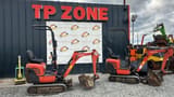 2018 Kubota K008-3 mini excavator, side view