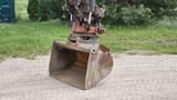 1996 Atlas 1304KZW wheel excavator bucket attachment