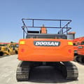 2024 Doosan DX300 crawler excavator, rear view