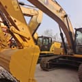 2024 Caterpillar 320GC crawler excavator, close-up view