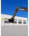 2021 Volvo EC220EL crawler excavator boom and bucket view