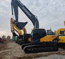 2022 Hyundai R225VS crawler excavator, side view