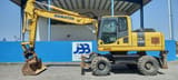 2016 Komatsu PW180-7EO wheel excavator side view
