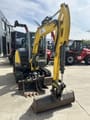 2024 Wacker Neuson EZ36 mini excavator, front three-quarter view