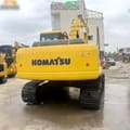2007 Komatsu PC200-7 crawler excavator, rear view