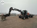2019 Atlas 160W SWEDISH EDITION wheel excavator side view