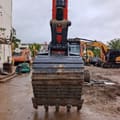 2024 Doosan DX340LC crawler excavator front bucket view