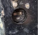 2011 Caterpillar 304DCR hour meter detail