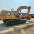 2022 Caterpillar 336GC crawler excavator, side profile view