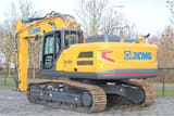 2023 XCMG XE300E crawler excavator, rear three-quarter view