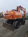 2008 Hitachi Zaxis 170W wheel excavator rear view