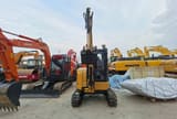 2023 Caterpillar 303.5E mini excavator, rear view